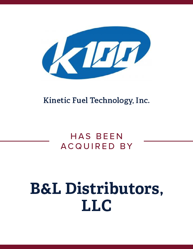 K100 Kinetic Fuel Technology Inc Transaction Tombstone